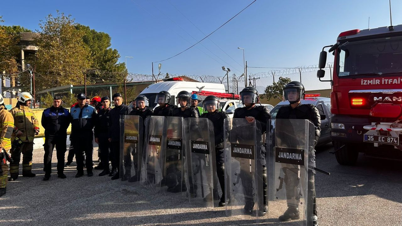 Ödemiş M Tipi Kapalı Cezaevi'nde "İsyan ve Yangın Tatbikatı" düzenlendi - Sayfa 3