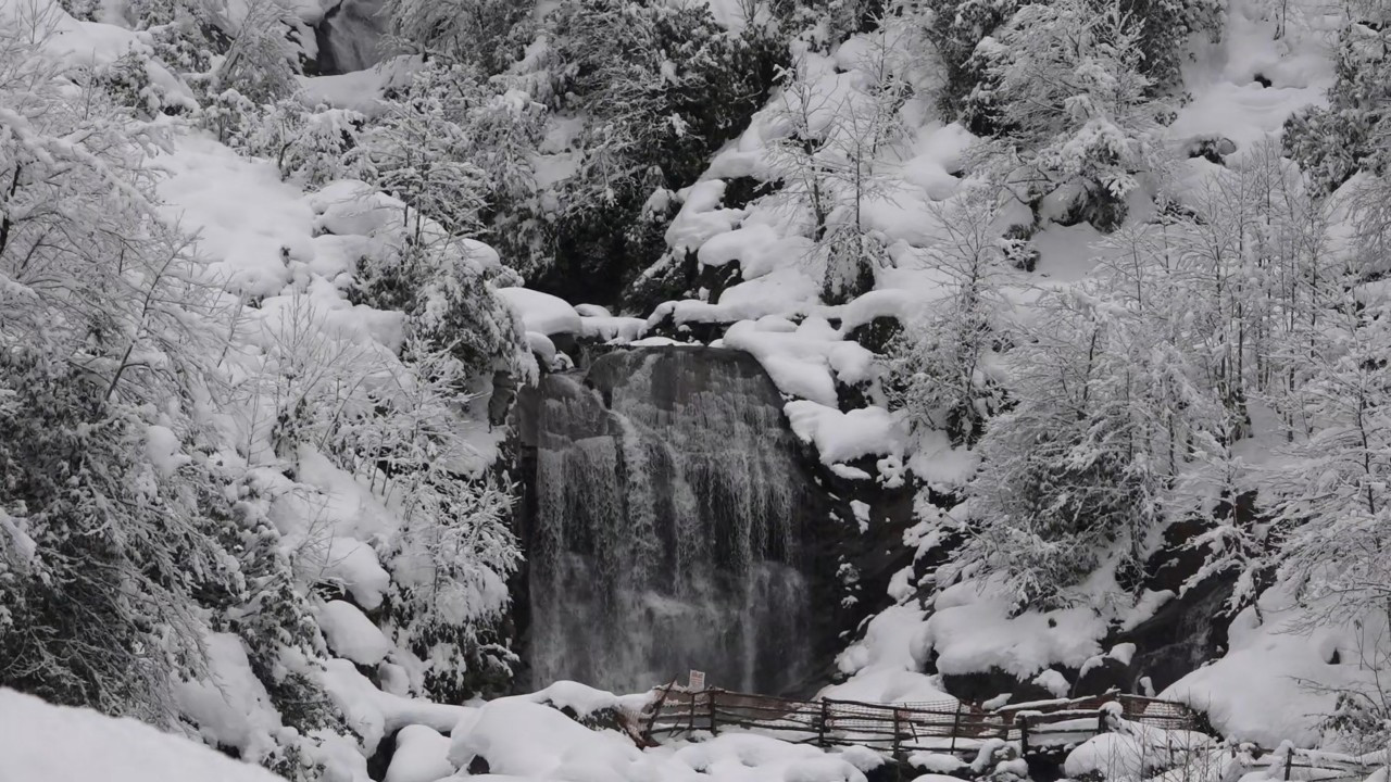 Ayder Yaylası’ndan kar manzaraları