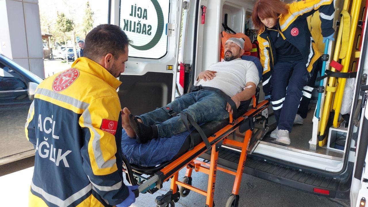 Un fabrikasında iş kazası: 1 yaralı