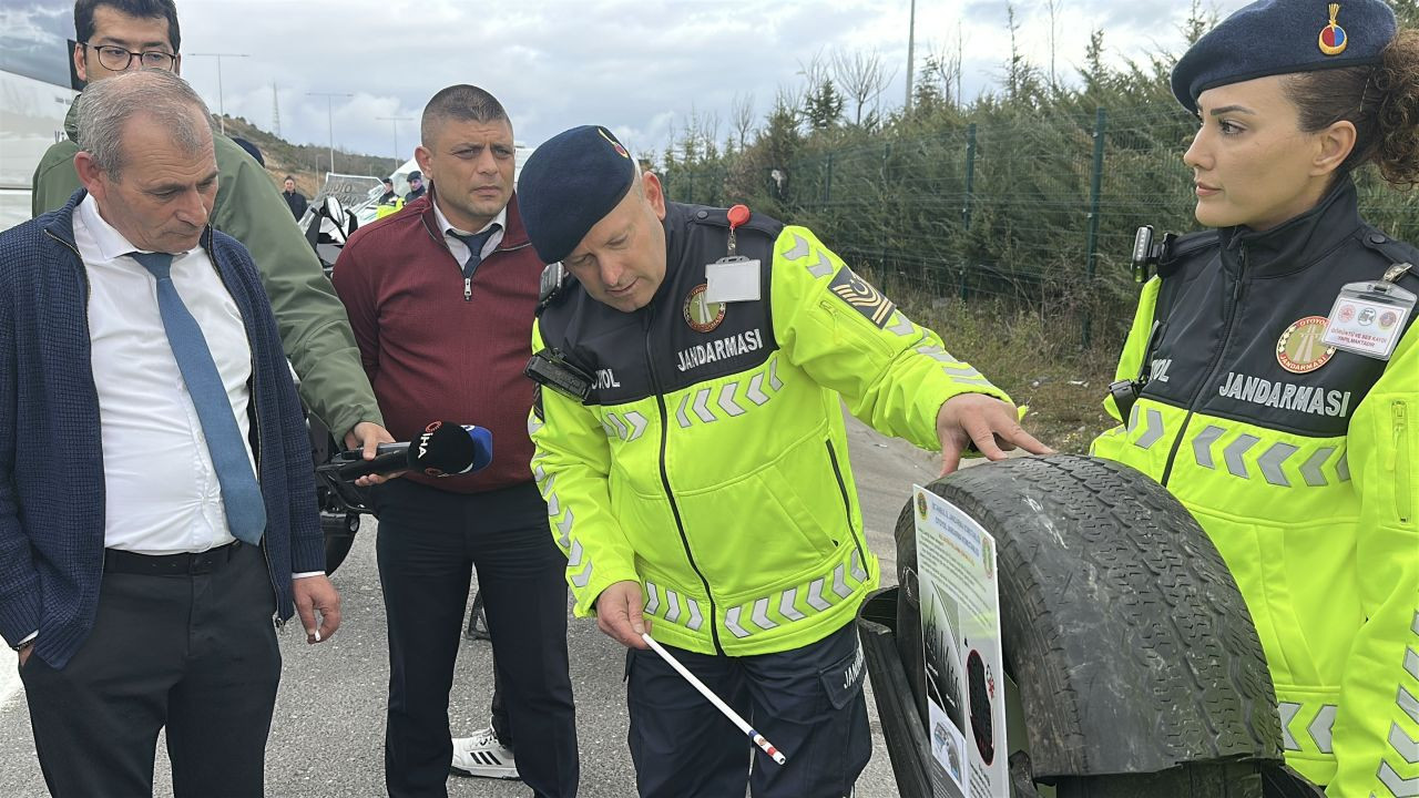 Jandarma'dan sürücülere kış lastiği ve güvenli sürüş uyarısı - Sayfa 1