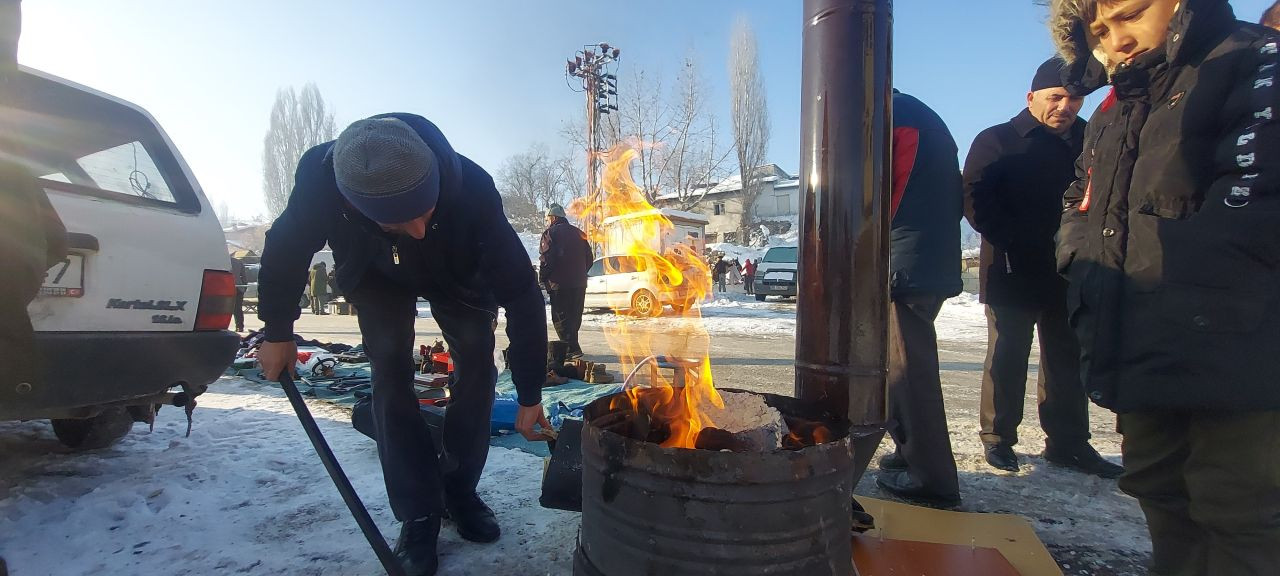 Erzurum buz tuttu, sokak çeşmeleri dondu - Sayfa 3