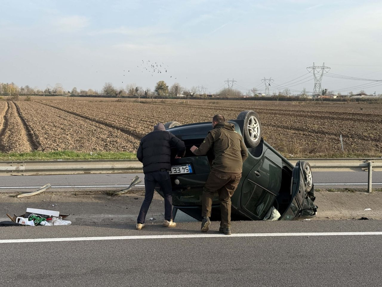 Sakarya’da Otomobil Takla Attı: 1 Yaralı - Sayfa 6