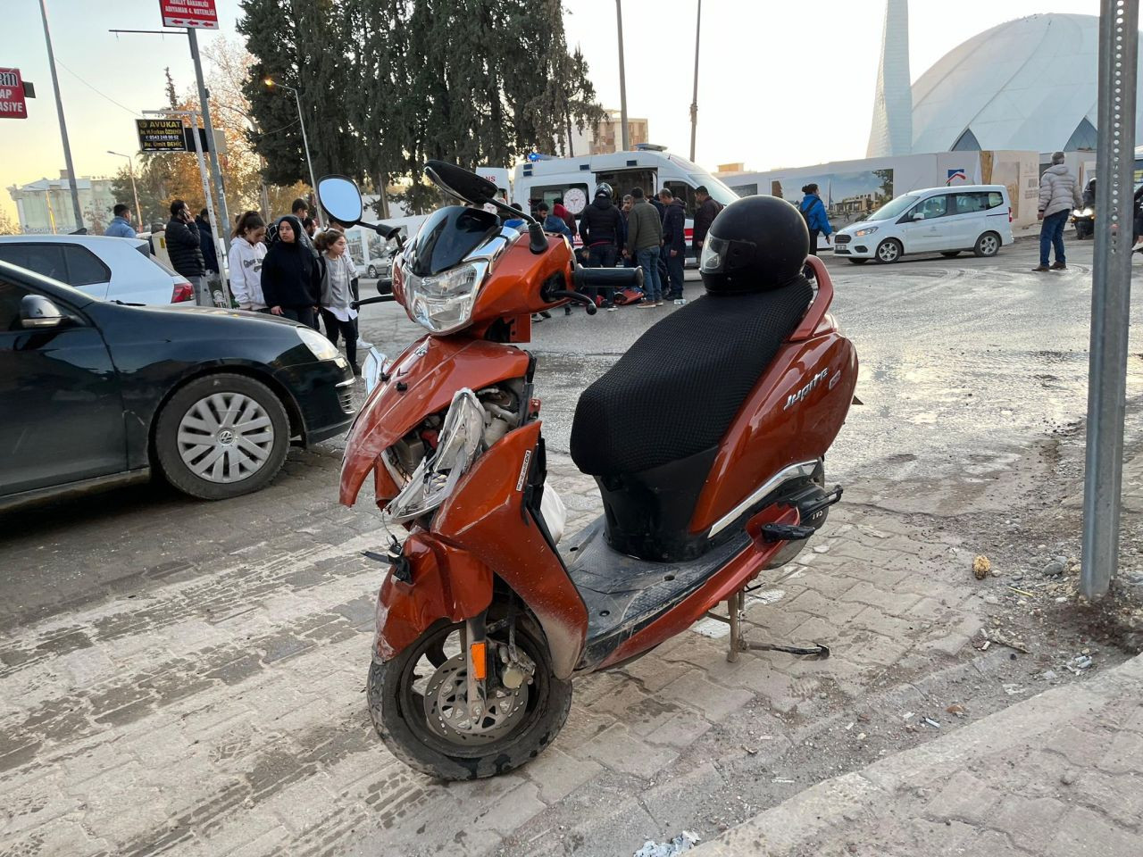 Adıyaman’da Otomobil ile Motosiklet Çarpıştı: 1 Yaralı - Sayfa 1