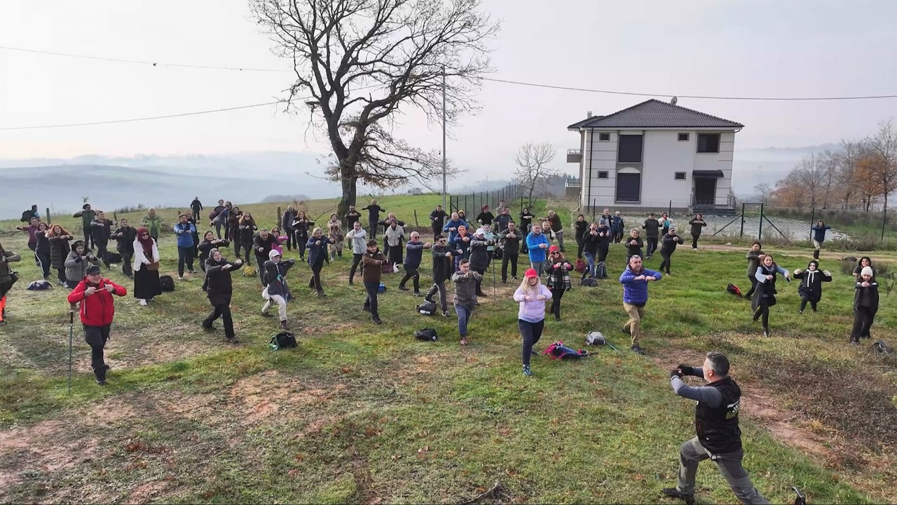 Doğaseverler Elmalı Köyü Aslanlar Göleti’nde Buluştu