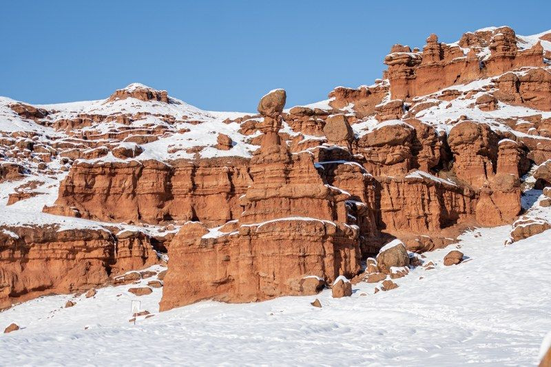 Burası Colorado Değil Erzurum: İşte Kırmızının Beyaz İle Buluştuğu Yer - Sayfa 1