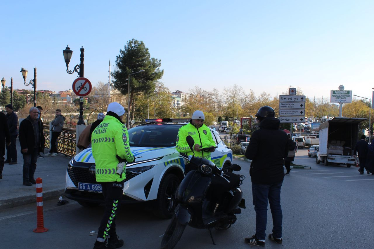 Samsun'da Motosiklet Denetimlerinde Ceza Yağdı: Sürücüler Dikkat! - Sayfa 1