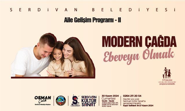 Serdivan Belediyesi’nden Ailelere Özel Eğitim Programı - Sayfa 6