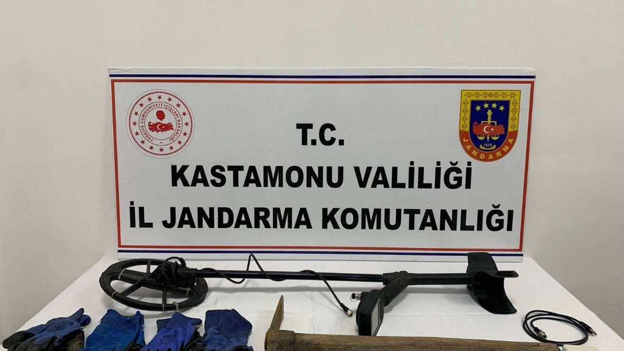 Kastamonu’da Define Avcılarına Suçüstü Baskın