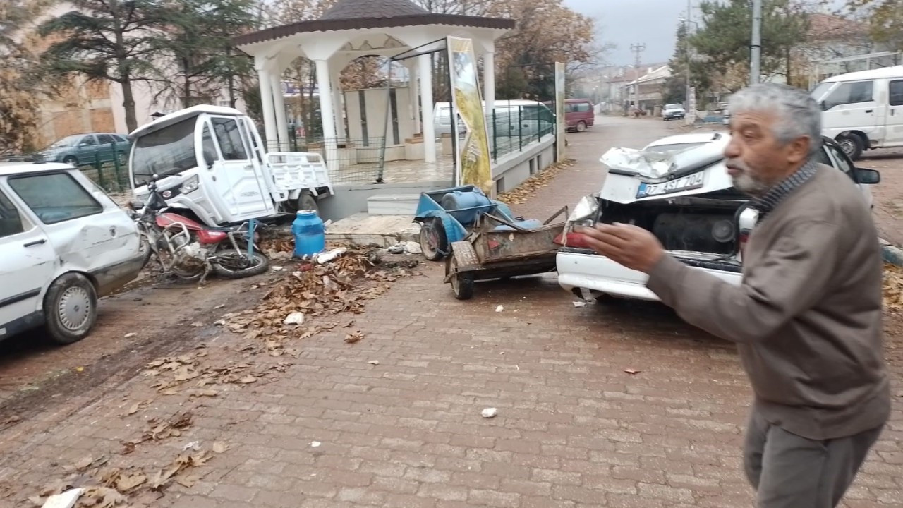 Isparta'da Freni Boşalan Kamyon Ortalığı Savaş Alanına Çevirdi