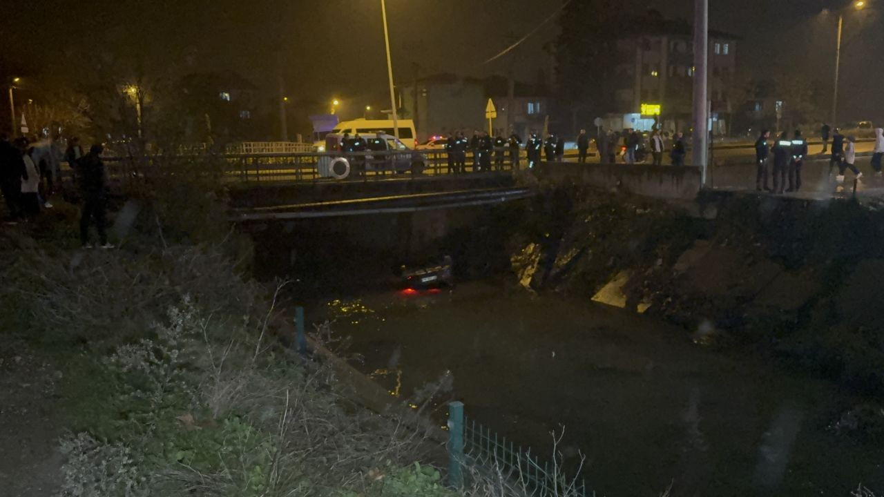 Düzce'de feci kaza! Kontrolden çıkan otomobil dereye uçtu: 3 yaralı - Sayfa 8