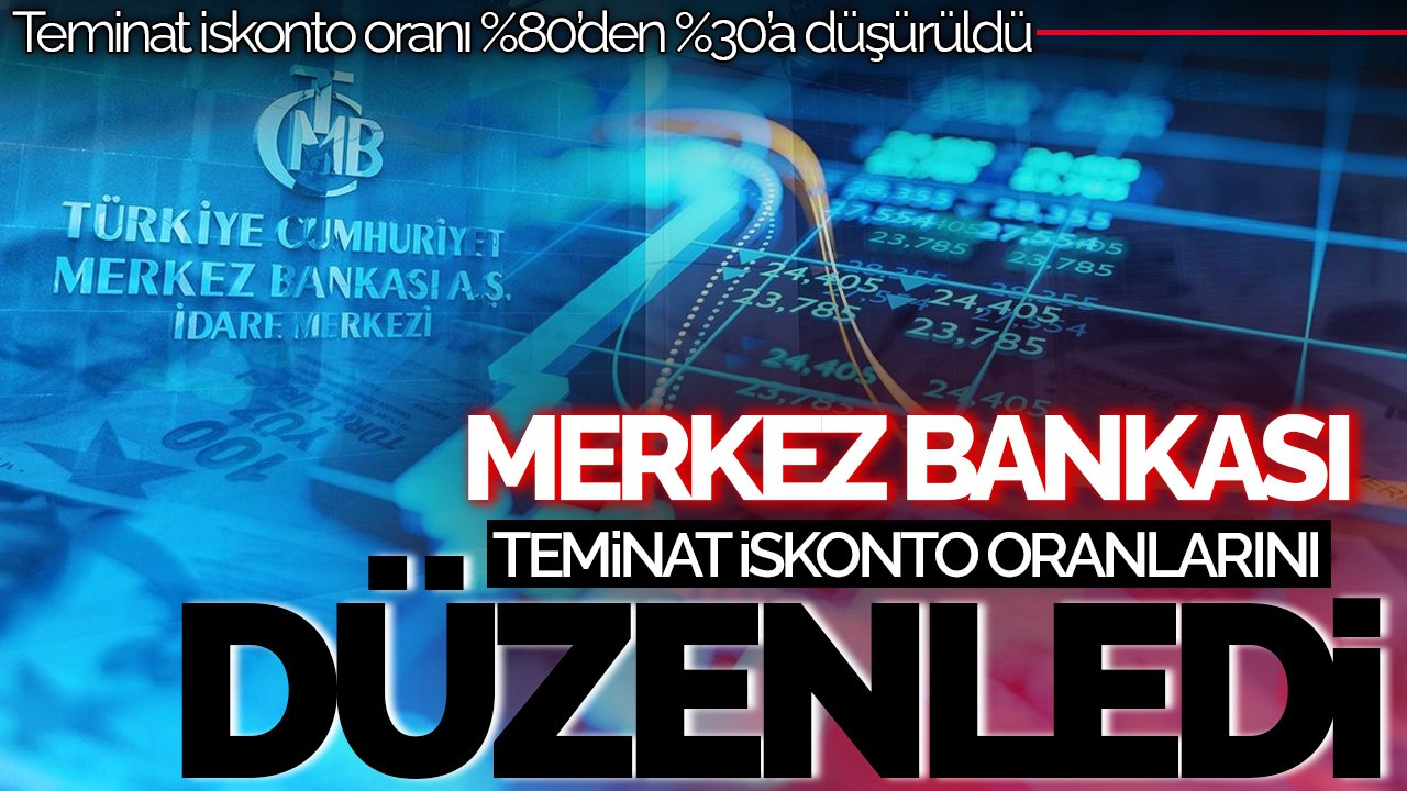 Merkez Bankası'ndan Kritik Adım: Teminat Oranlarında Büyük İndirim