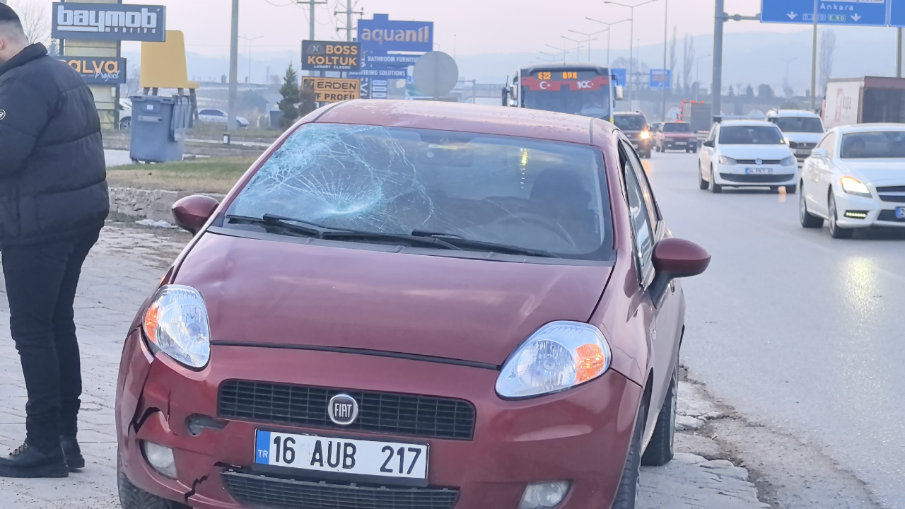 Bursa’da Otomobilin Çarptığı Yaşlı Adam Ağır Yaralandı