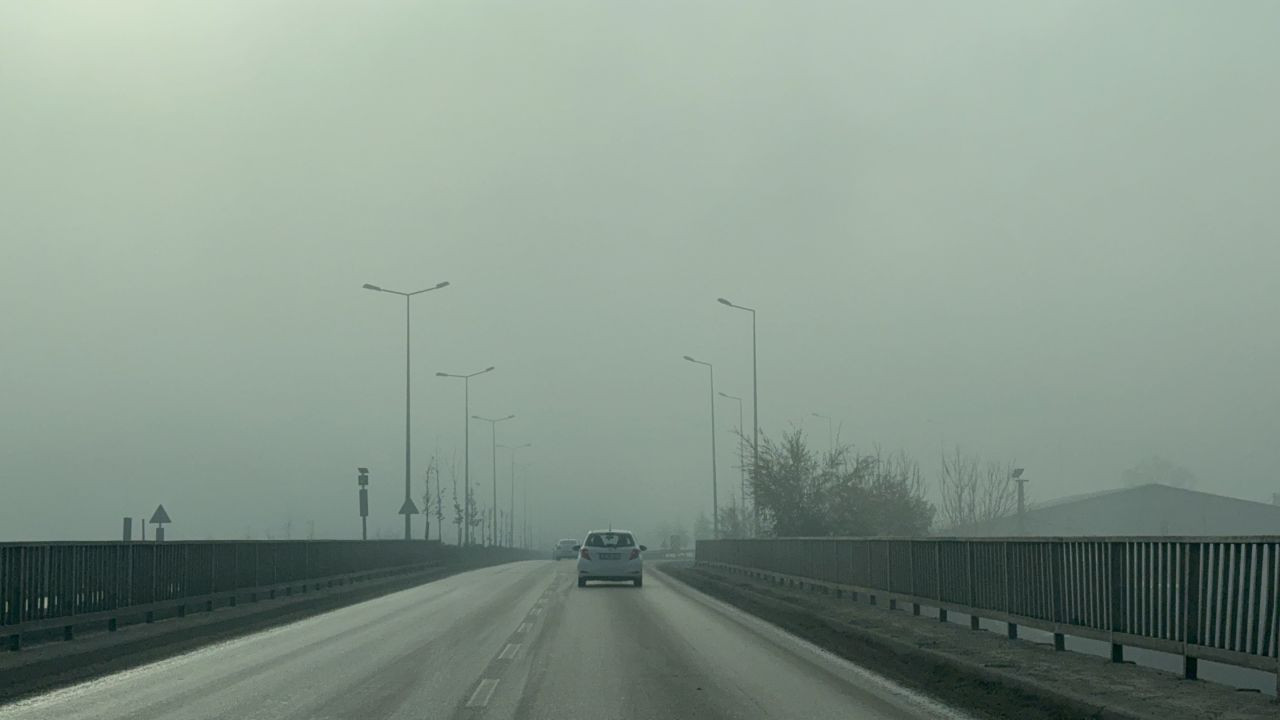 Düzce’ye sis çöktü - Sayfa 1