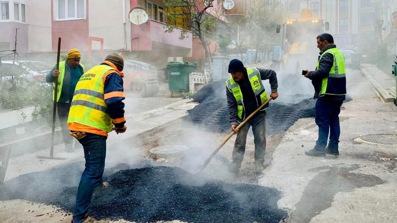 Körfez’de Yol Yenileme Çalışmaları: Bozuk Yollar Tarih Oluyor