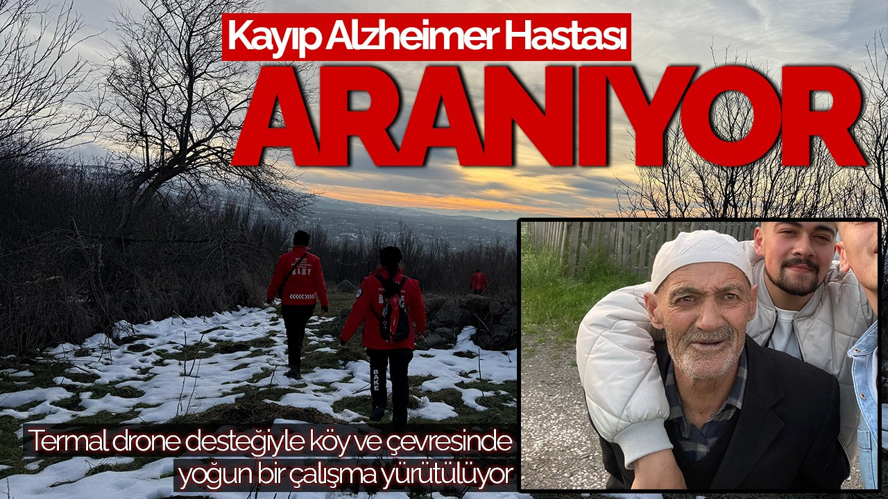 Bolu’da 79 Yaşındaki Kayıp Alzheimer Hastası İçin Seferberlik