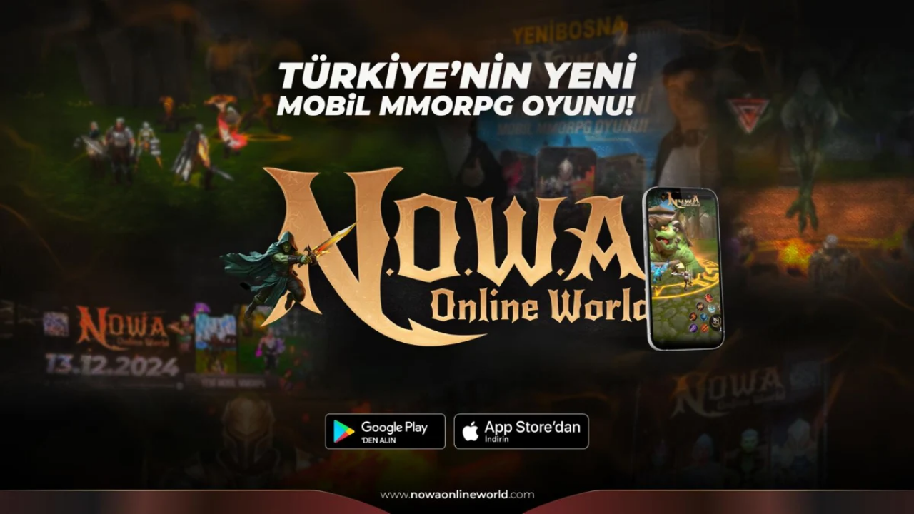 Türk Şirketin Yeni Mobil Oyunu Nowa Online World 13 Aralık'ta Geliyor