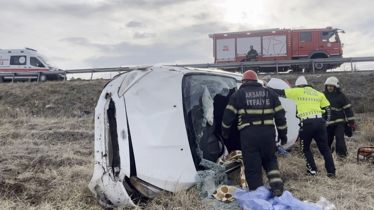 10 Aylık Bebek Kaza Yapan Araçtan Böyle Kurtarıldı