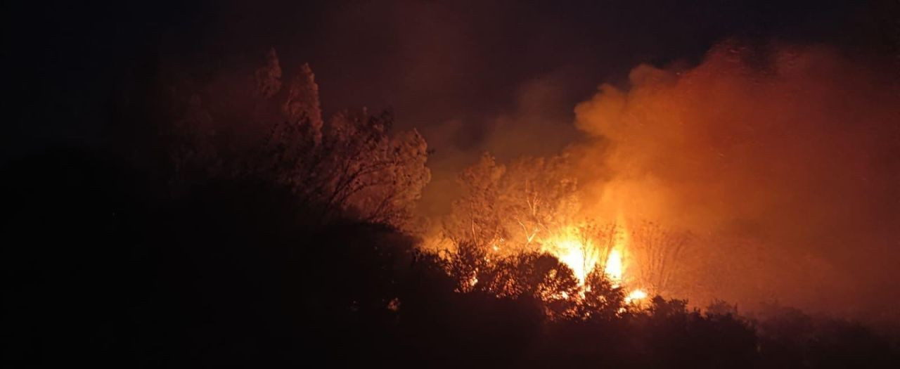 Hatay Dörtyol’da Sazlık Alanda Yangın Çıktı - Sayfa 1