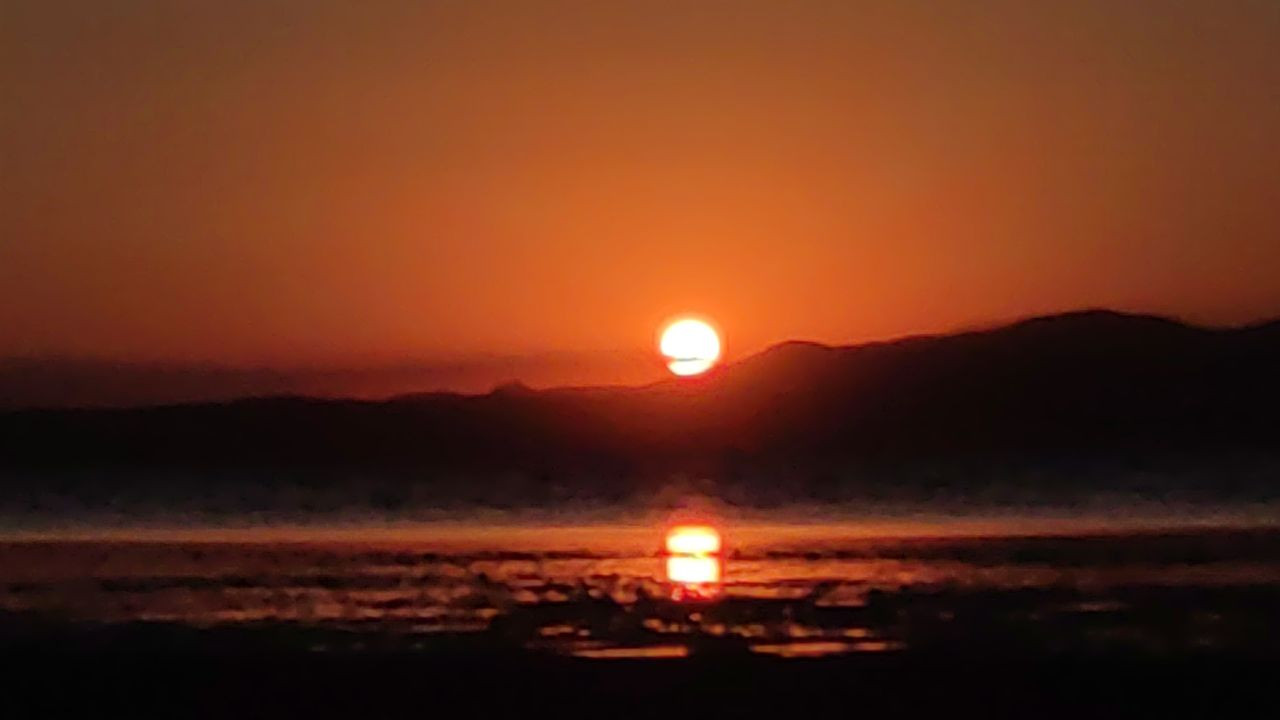 Van'da Günbatımıyla Kızıla Dönen Gökyüzü Hayran Bıraktı! - Sayfa 8