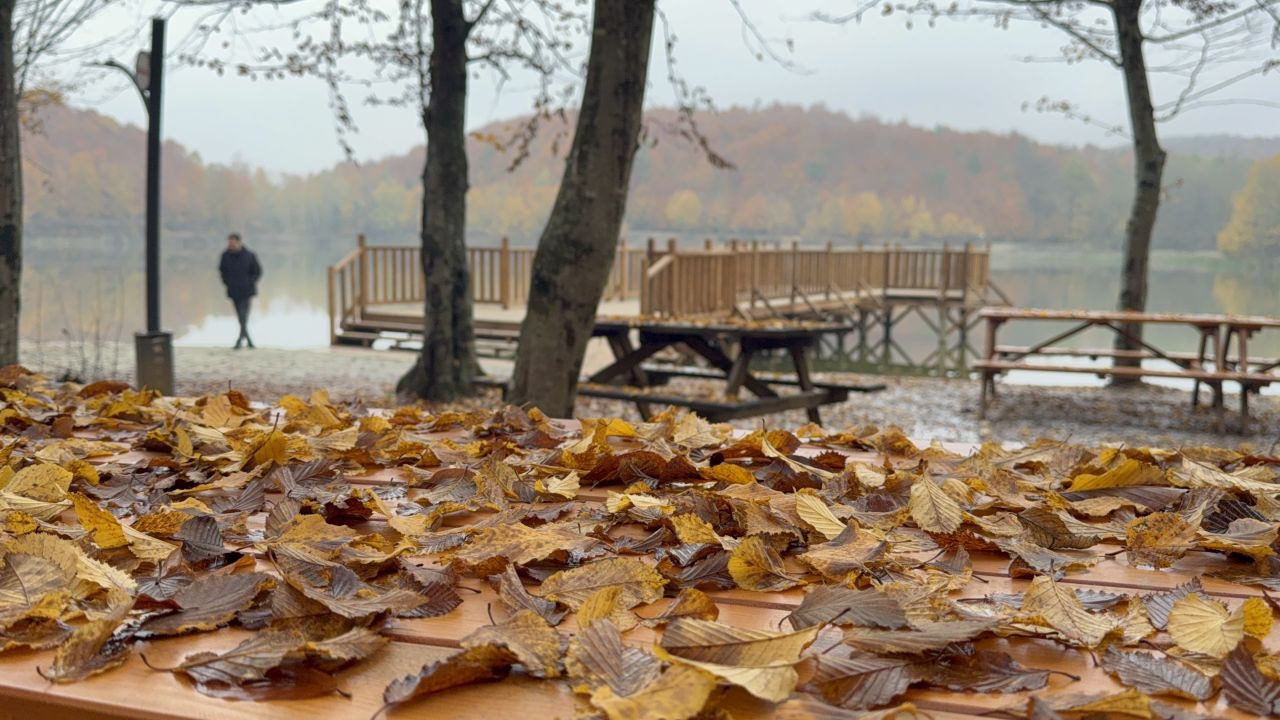 Düzce'nin Doğa Harikası Korugöl'de Kış Güzelliği - Sayfa 1