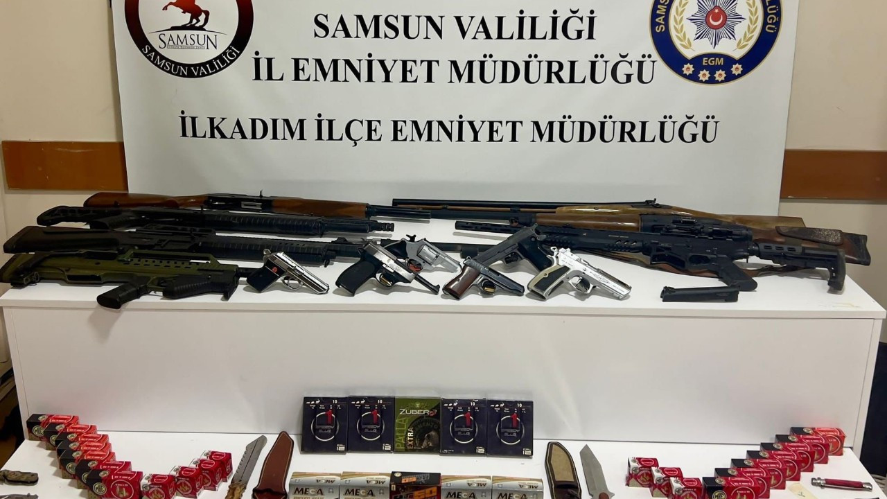 Samsun’da Miras Kavgası Kanlı Bitti: Eniştenin Evinden Cephanelik Çıktı