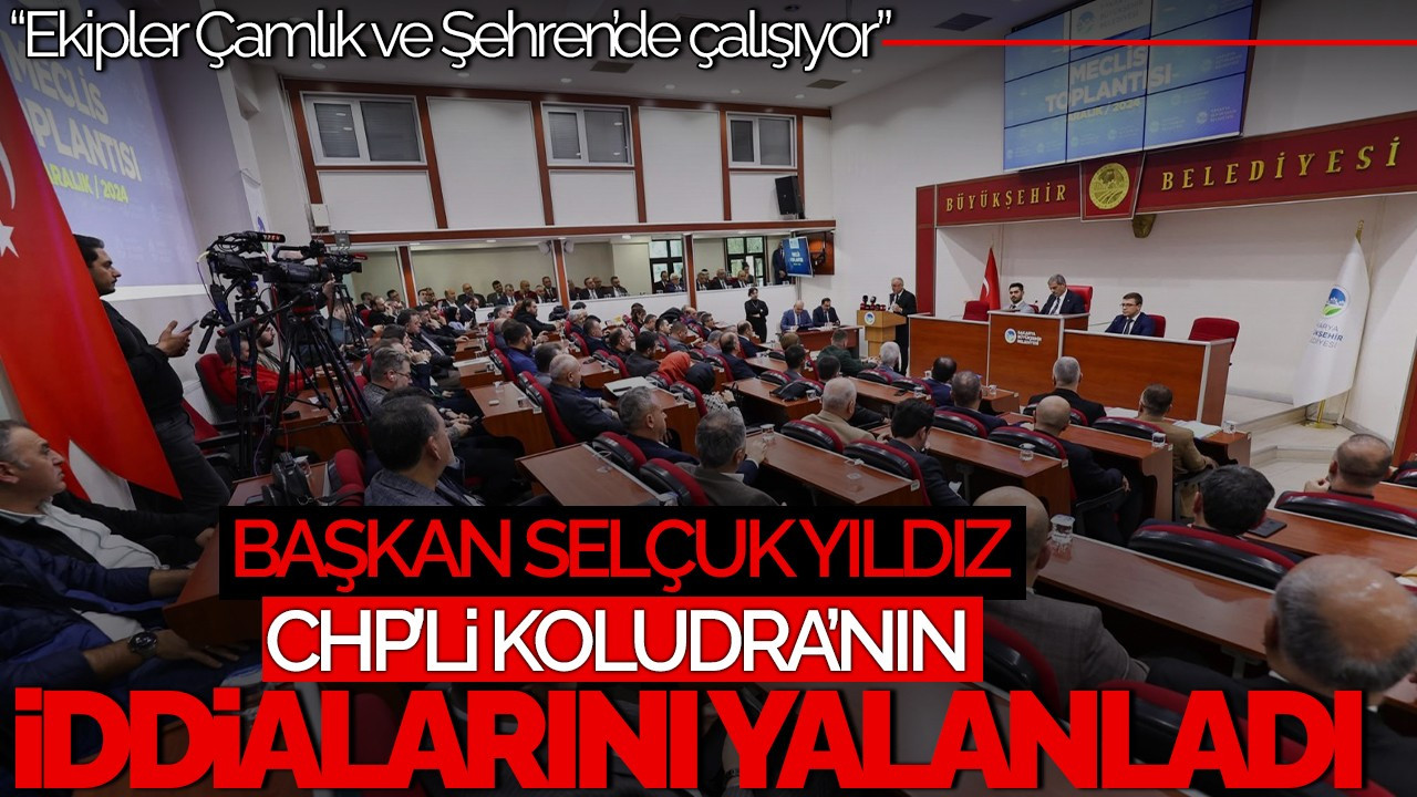 Geyve Belediye Başkanı Selçuk Yıldız, CHP’li Koludra’nın İddialarını Yalanladı