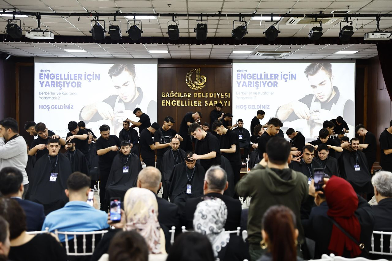 Bağcılar'da Dünyanın En İyi Kuaförleri Engelliler İçin Yarıştı - Sayfa 1