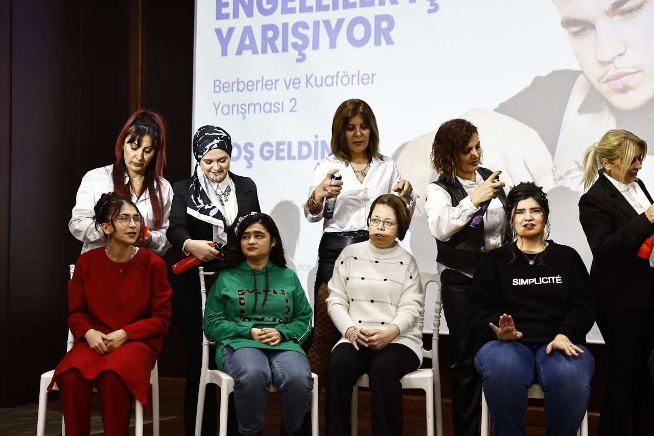 Bağcılar'da Dünyanın En İyi Kuaförleri Engelliler İçin Yarıştı - Sayfa 5