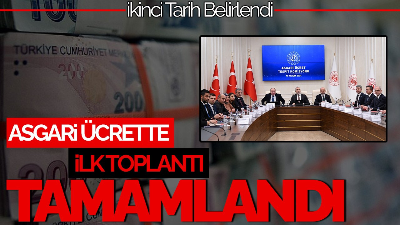 Asgari Ücrette İlk Toplantı Tamamlandı: İkinci Tarih Belirlendi