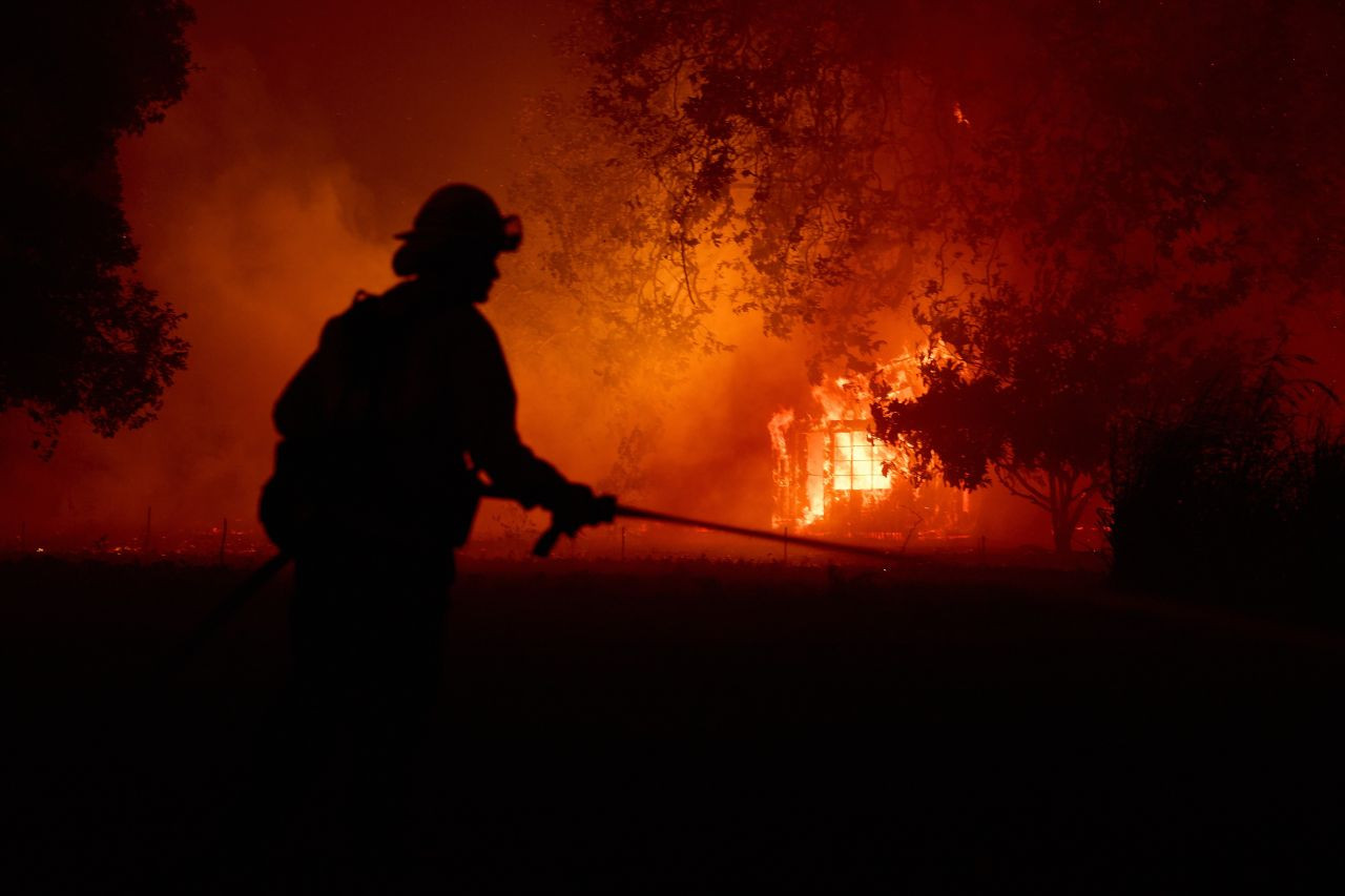 California'daki Orman Yangını 4 Bin Dönüme Yakın Alanı Küle Çevirdi - Sayfa 3