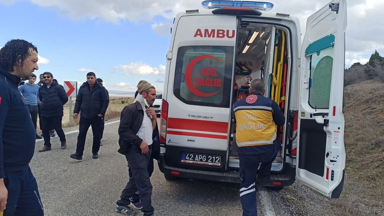 Konya'da Hafif Ticari Araç Otomobille Çarpıştı: 1 Yaralı - Sayfa 3