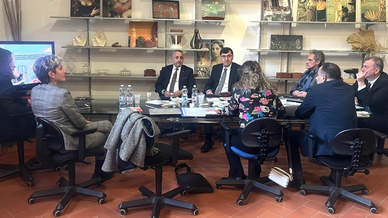 Kütahya Belediyesi’nden Floransa’ya Uluslararası İş Birliği Ziyareti