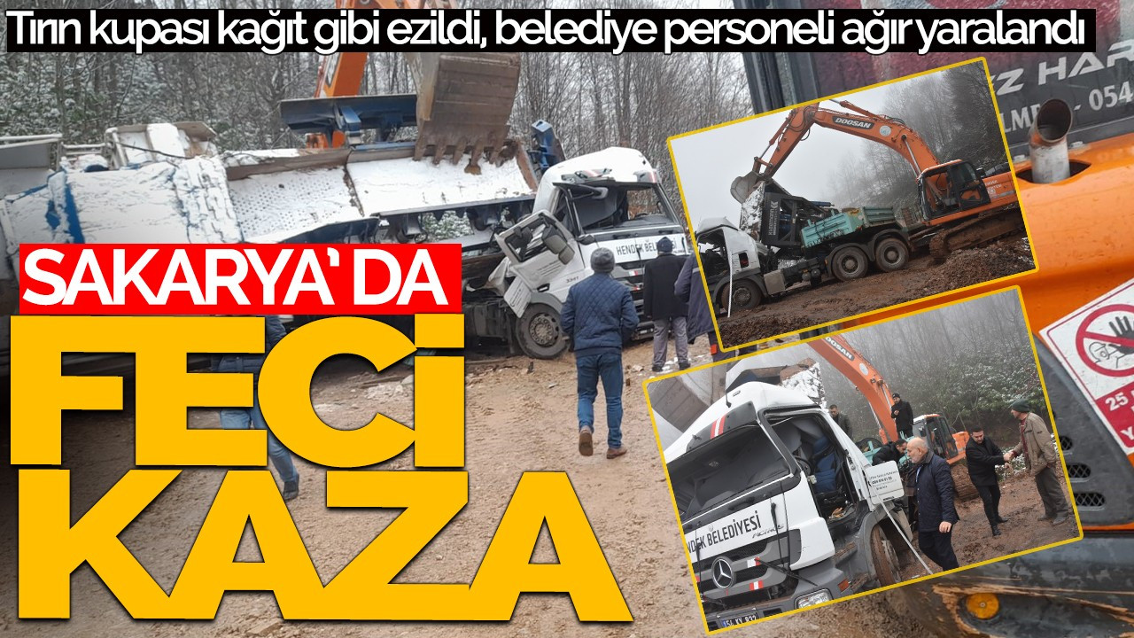 Sakarya'da feci kaza