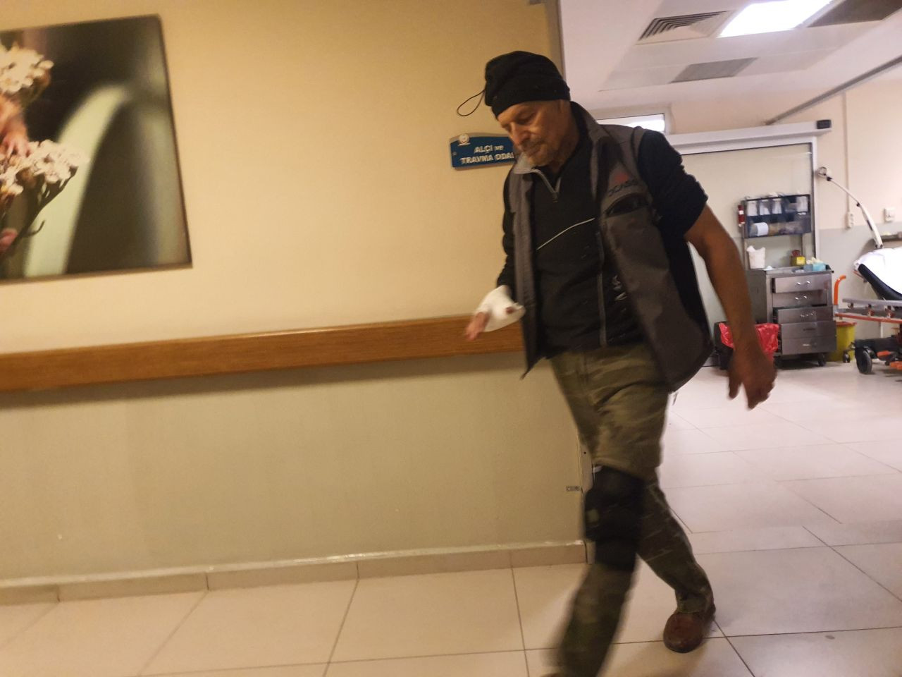 Spiral Makinesi ile Elini Kesti: 67 Yaşındaki Adam Hastaneye Kaldırıldı - Sayfa 1