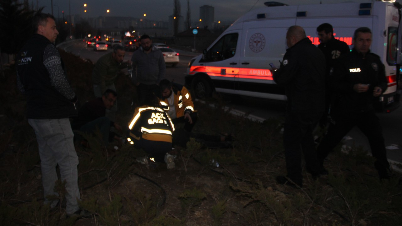 Kayseri'de Otomobil Sepetli Motosikletle Çarpıştı: 2’si Ağır 4 Yaralı