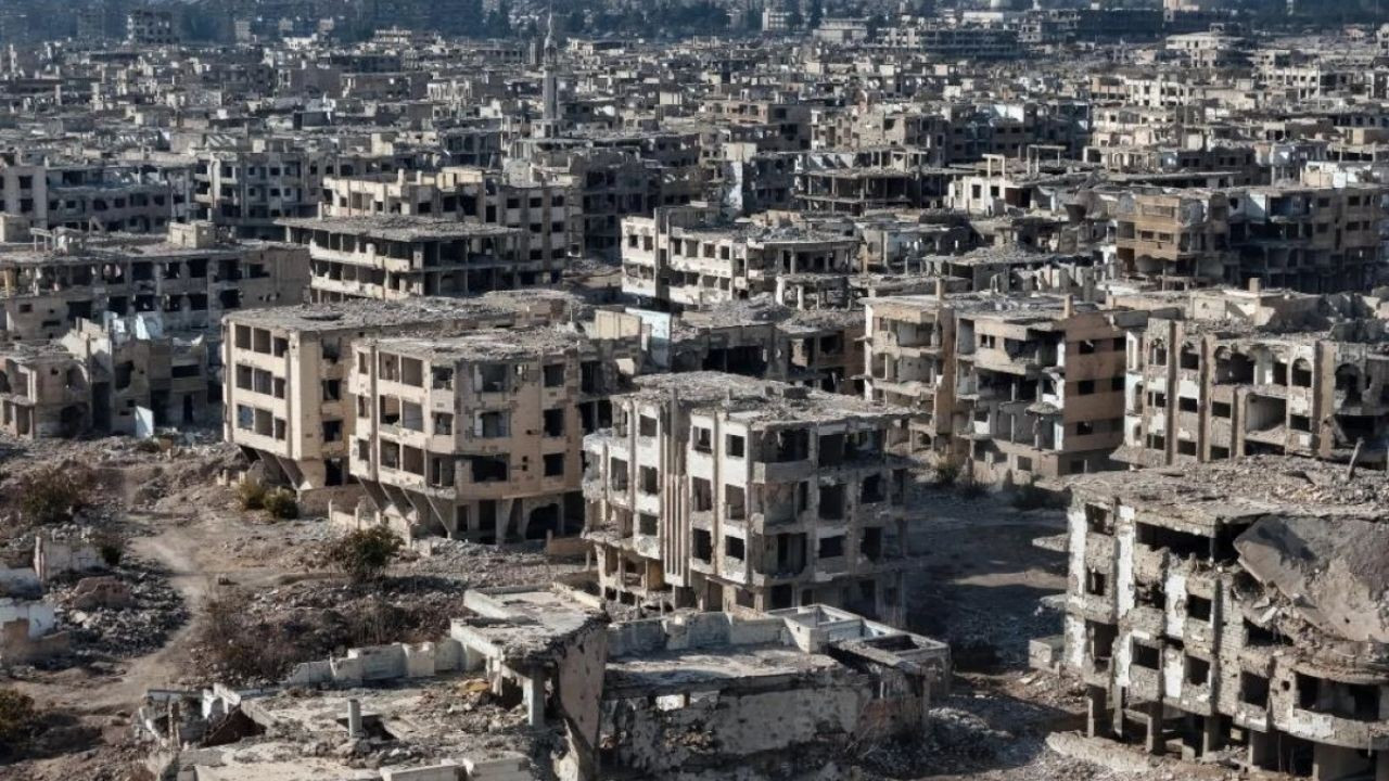 Şam'ın Kırsal Mahallelerinde Savaşın Acı İzleri