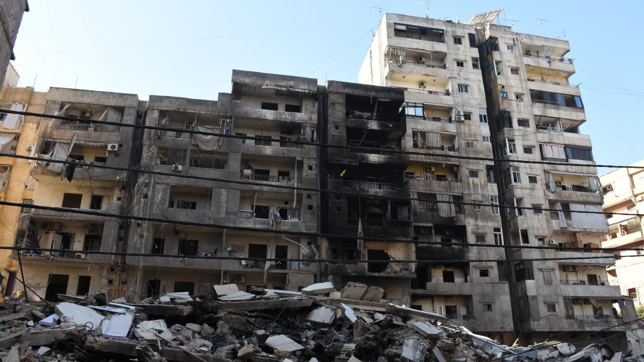 İsrail Saldırılarının İzleri: Beyrut’un Güneyi Harabeye Döndü