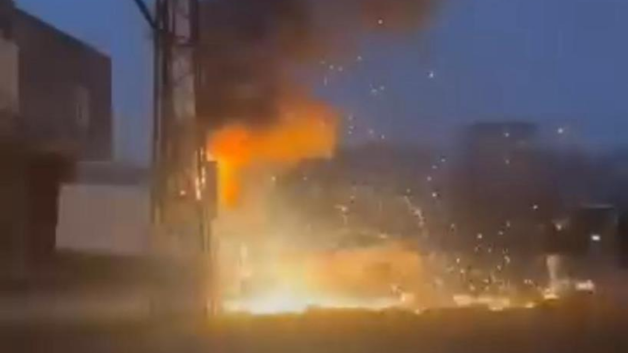Dicle Elektrik Trafosu Diyarbakır’da Bomba Gibi Patladı