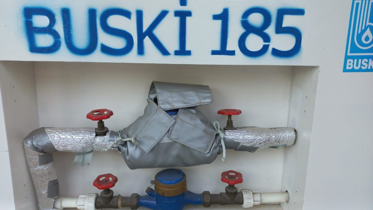 BUSKİ’den Su Sayaçları İçin Don Uyarısı