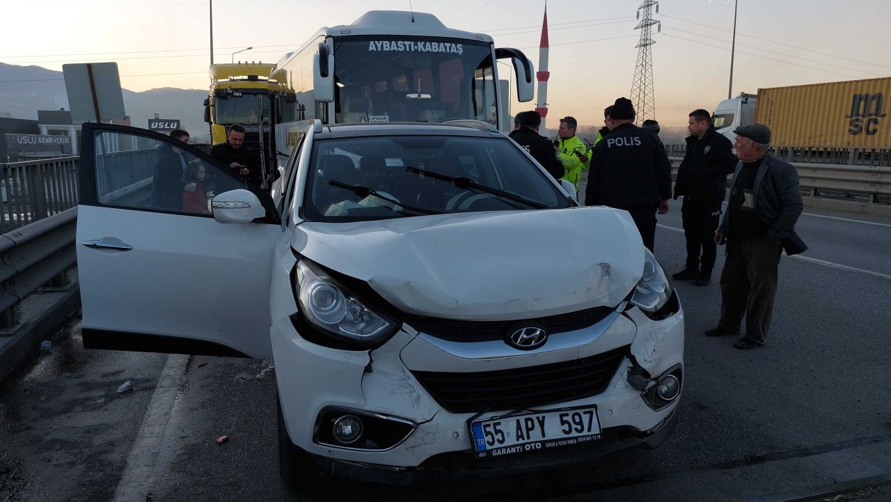 Samsun’da 5 Araçlı Zincirleme Kaza: 2 Yaralı - Sayfa 5