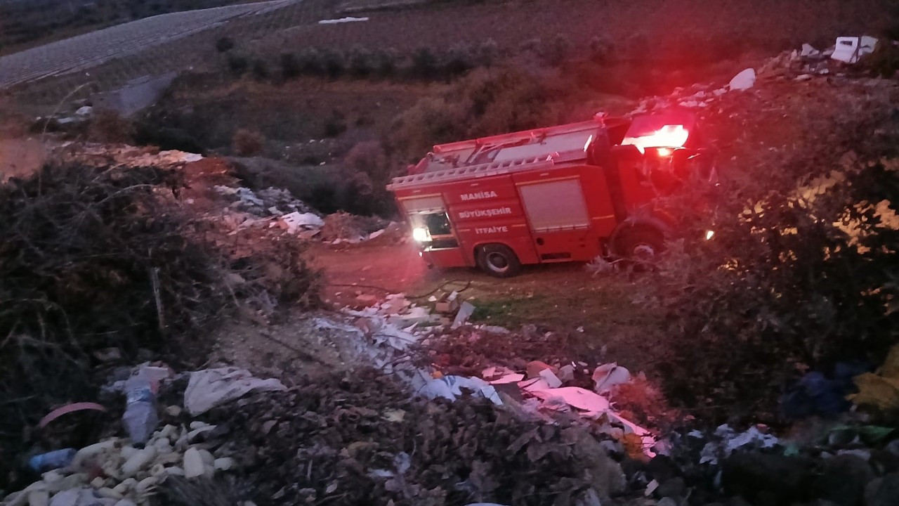 Sarıgöl'de Aynı Çöplükte Bir Ay İçinde İkinci Yangın