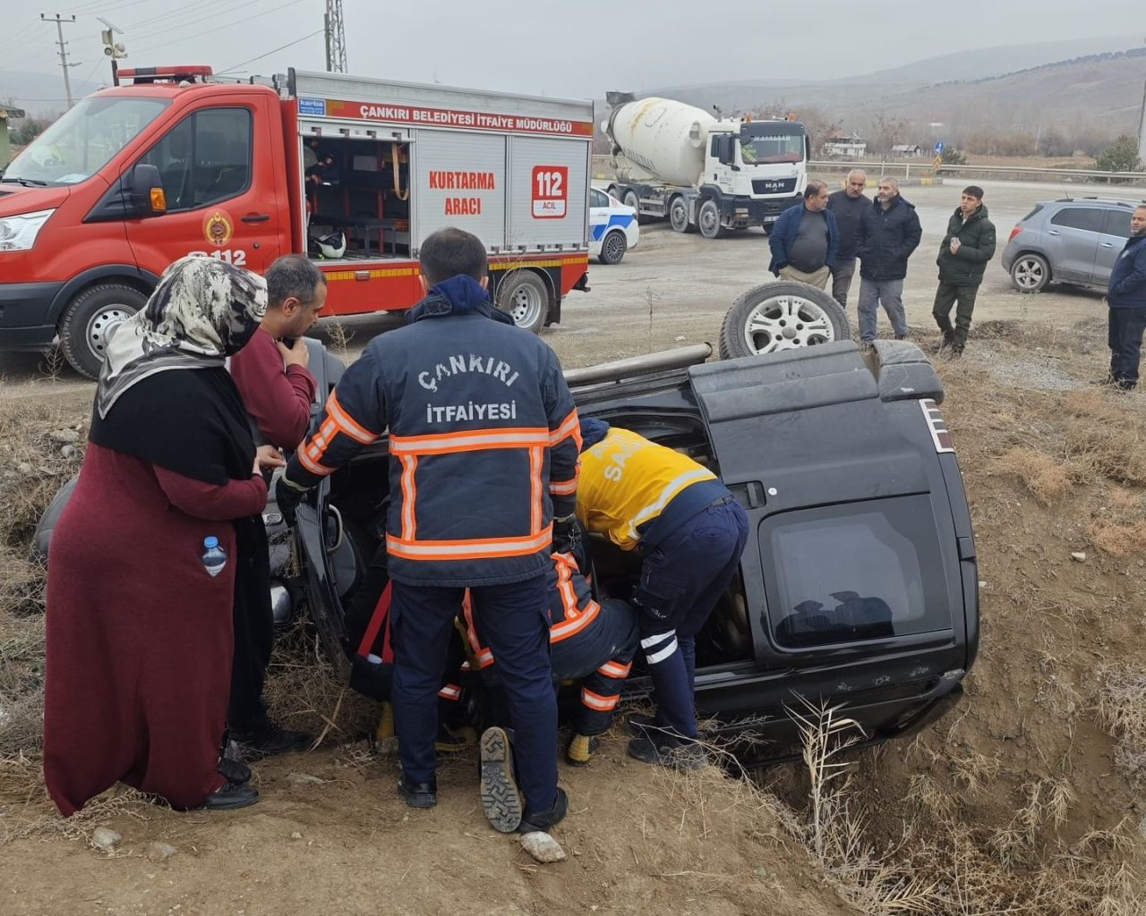 Çankırı’da Takla Atan Araçta 4 Kişi Yaralandı - Sayfa 2