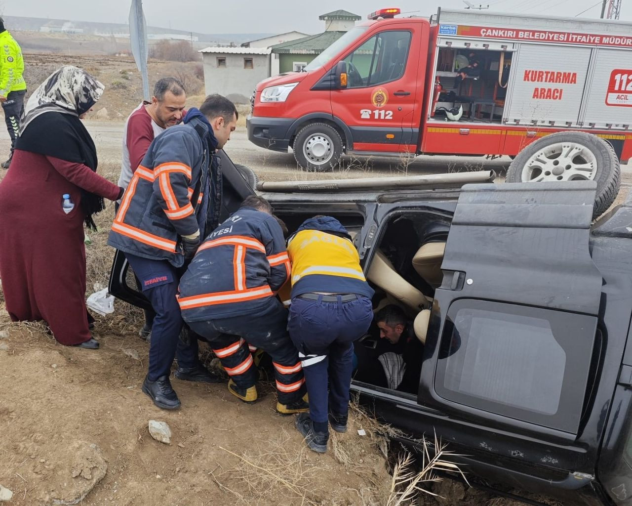 Çankırı’da Takla Atan Araçta 4 Kişi Yaralandı - Sayfa 3