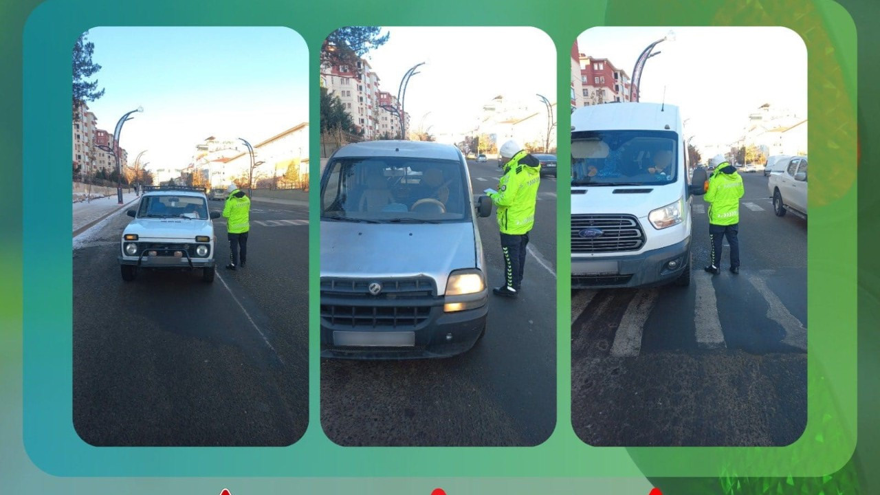 Bingöl’de Trafik Denetimlerinde 99 Araç ve Sürücüye Ceza