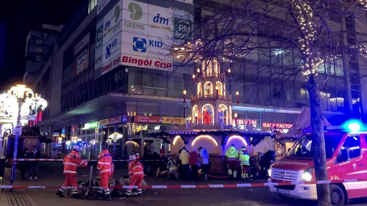Almanya'da noel pazarına korkunç saldırı! Ölü ve yaralılar var