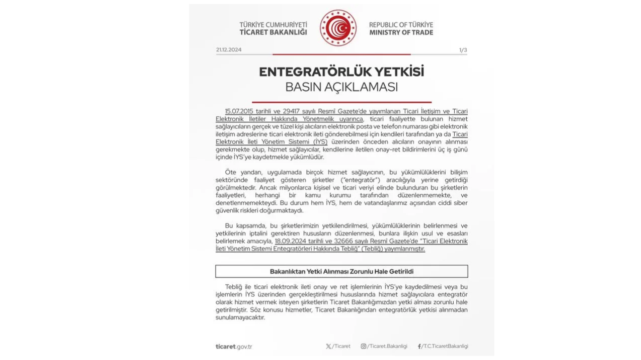 Ticaret Bakanlığı'ndan Yeni Düzenleme: Telefon ve Posta Aramaları İçin Onay Zorunluluğu - Sayfa 14