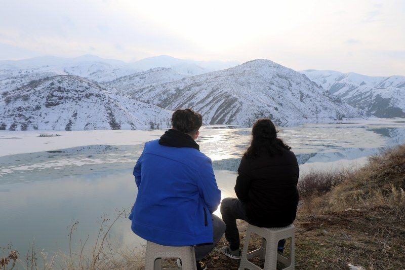 Erzincan’da  Göller Soğuktan Buz Tuttu - Sayfa 2