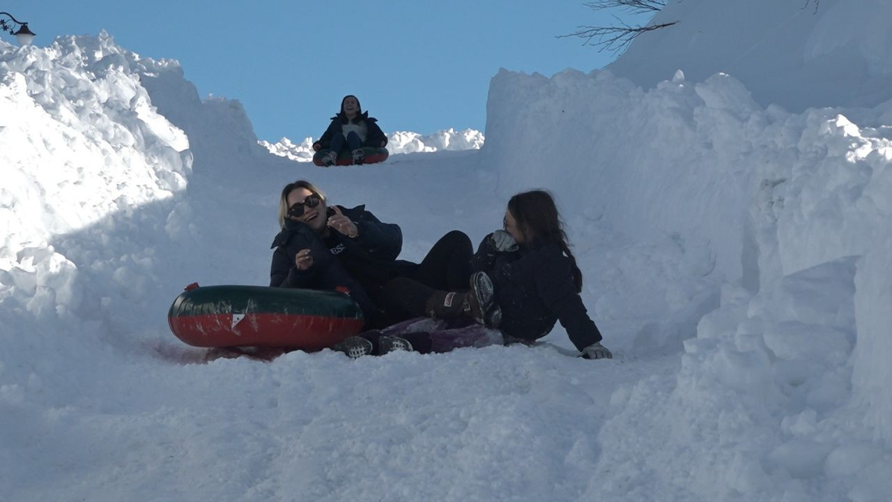 Rize Handüzü Yaylası’na Karla Birlikte Rus Kayakçı İlgisi - Sayfa 9