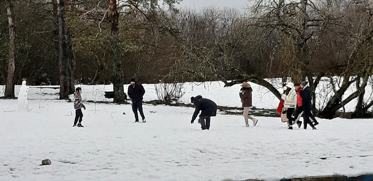 Bolu Abant Gölü Milli Parkı’nda Kar Yağışı Başladı - Sayfa 2