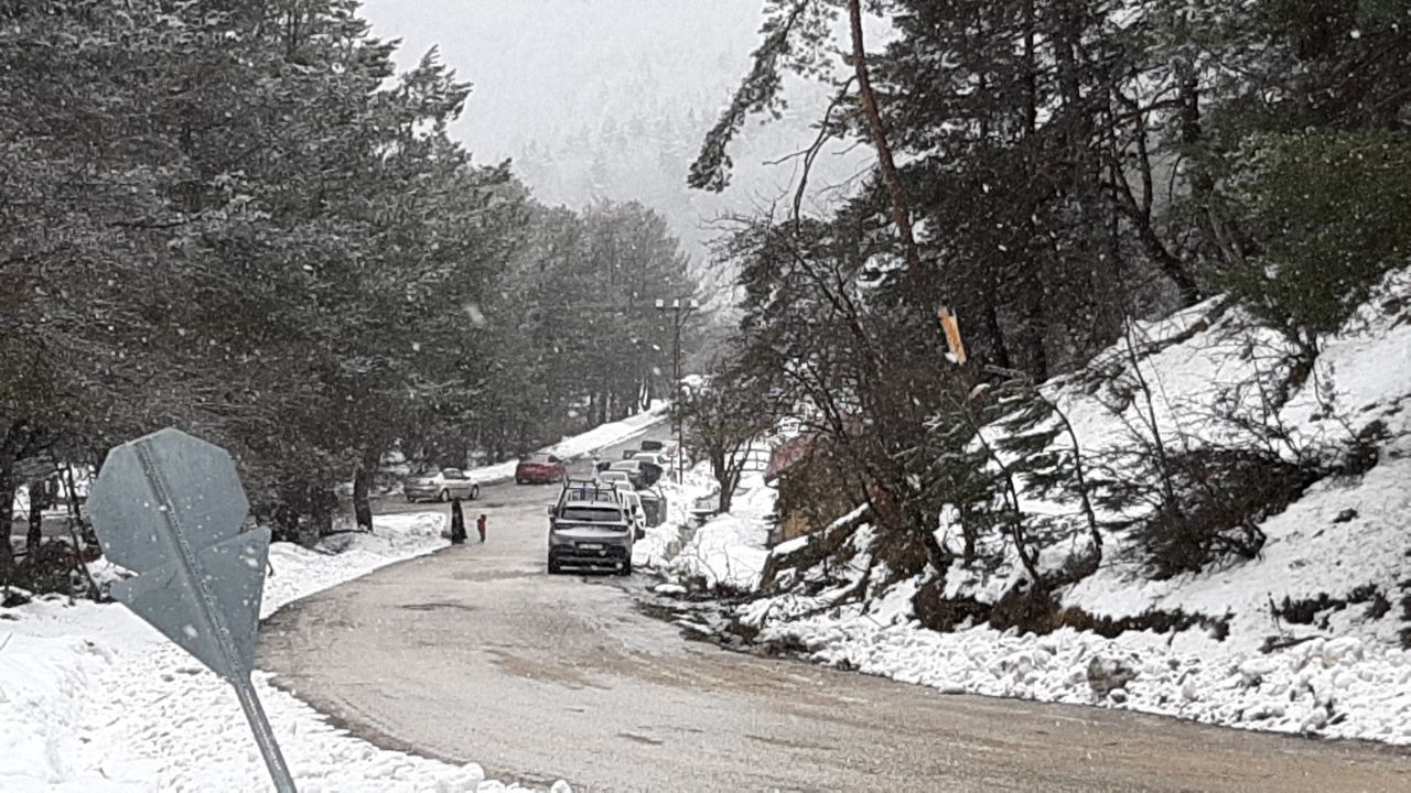 Bolu Abant Gölü Milli Parkı’nda Kar Yağışı Başladı - Sayfa 3